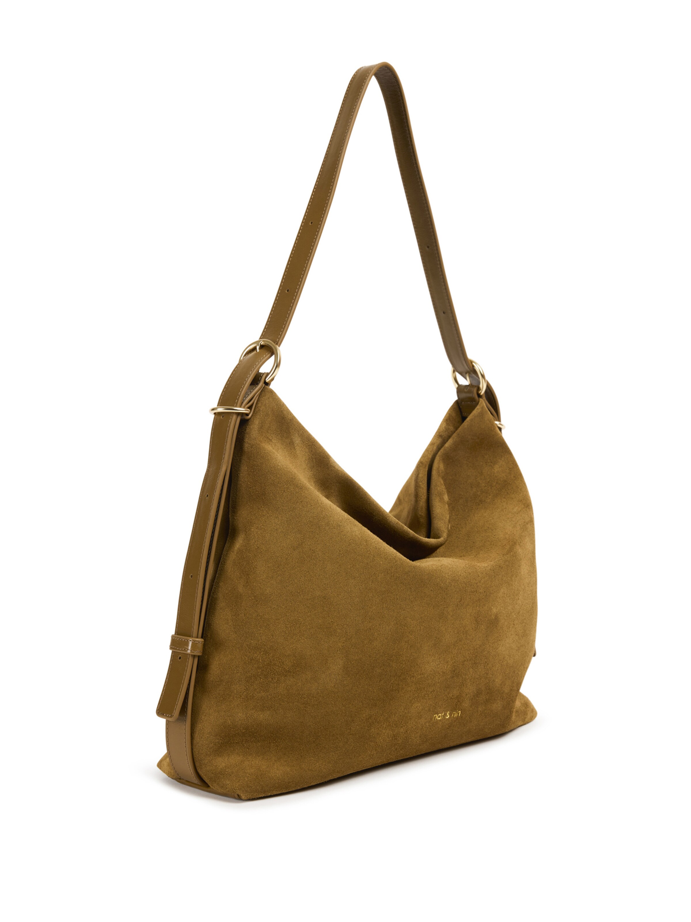 Nat&Nin Skuldertaske 'Moreen' i brun