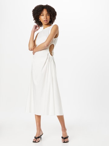 PATRIZIA PEPE Summer Dress in White: front