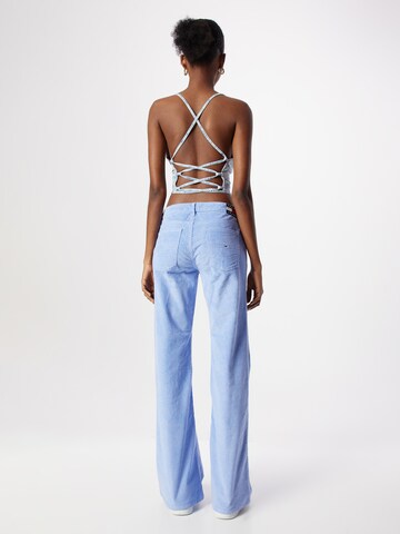 Tommy Jeans Flared Trousers 'Sophie' in Blue