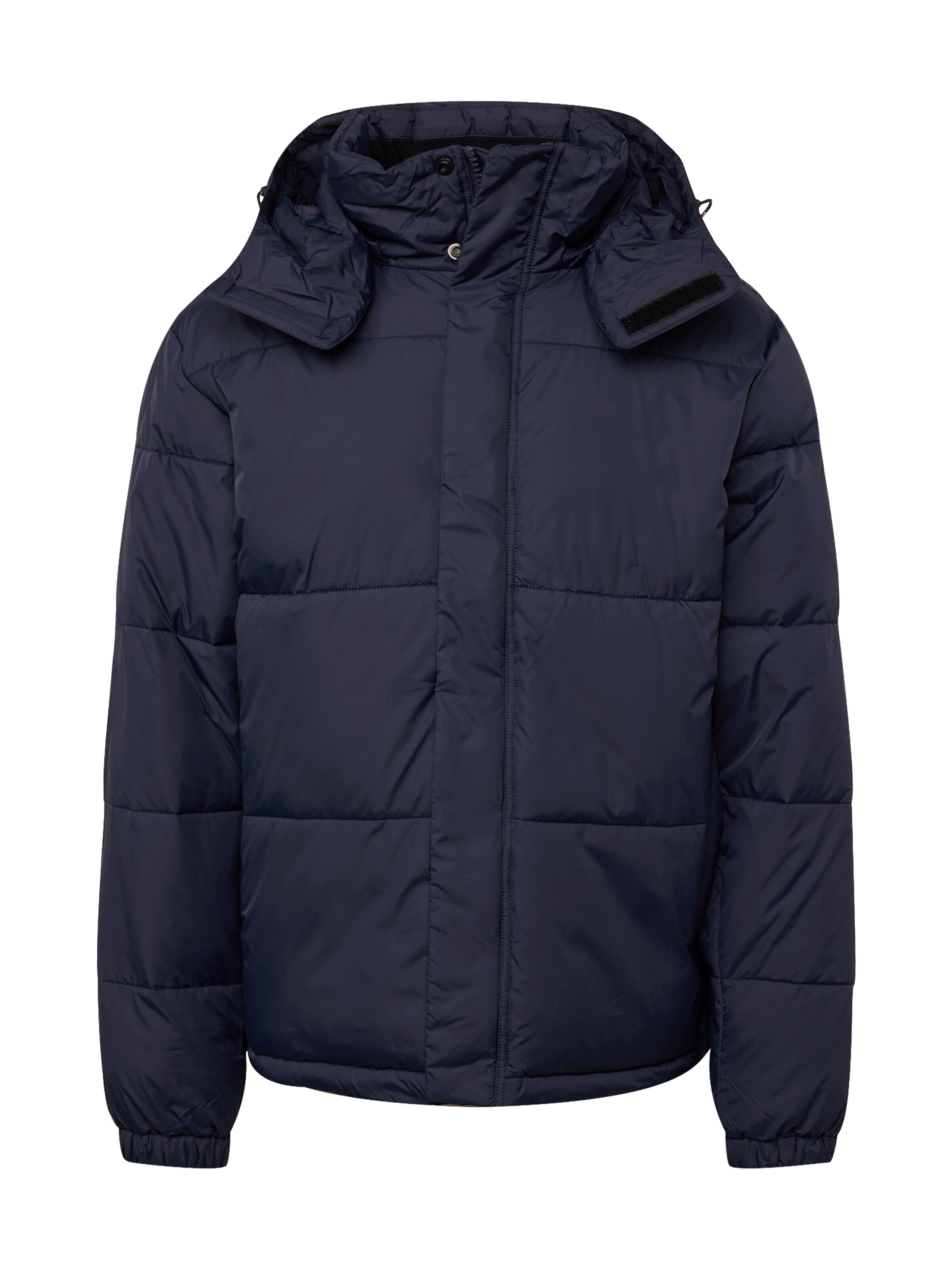 Veste d’hiver !Solid en bleu : devant