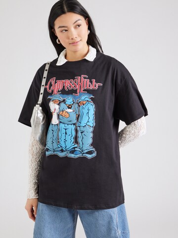 Bershka Overdel i sort: forside