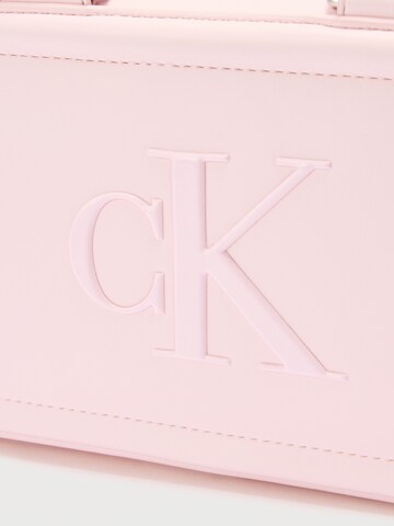 Calvin Klein Handbag 'BOLD ELONGATED MINI' in Pink