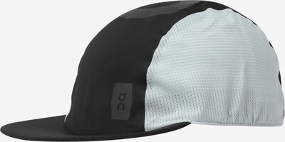 On Casquette de sport 'Zero' en gris clair / noir, Vue avec produit