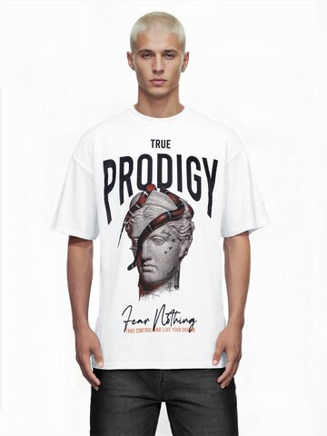 trueprodigy Shirt ' Jamie ' in Wit: voorkant