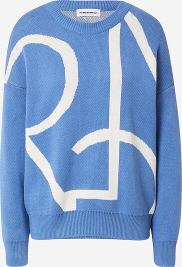 ARMEDANGELS Pullover 'Mania' in azur / weiß, Produktansicht