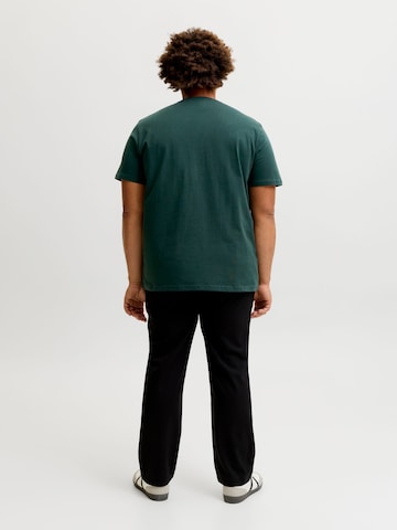 T-Shirt 'JJESoho' Jack & Jones Plus en vert