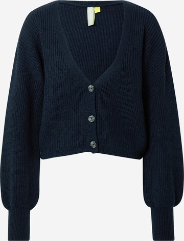 Alife and Kickin Knit Cardigan 'KrissyAK' in Blue: front