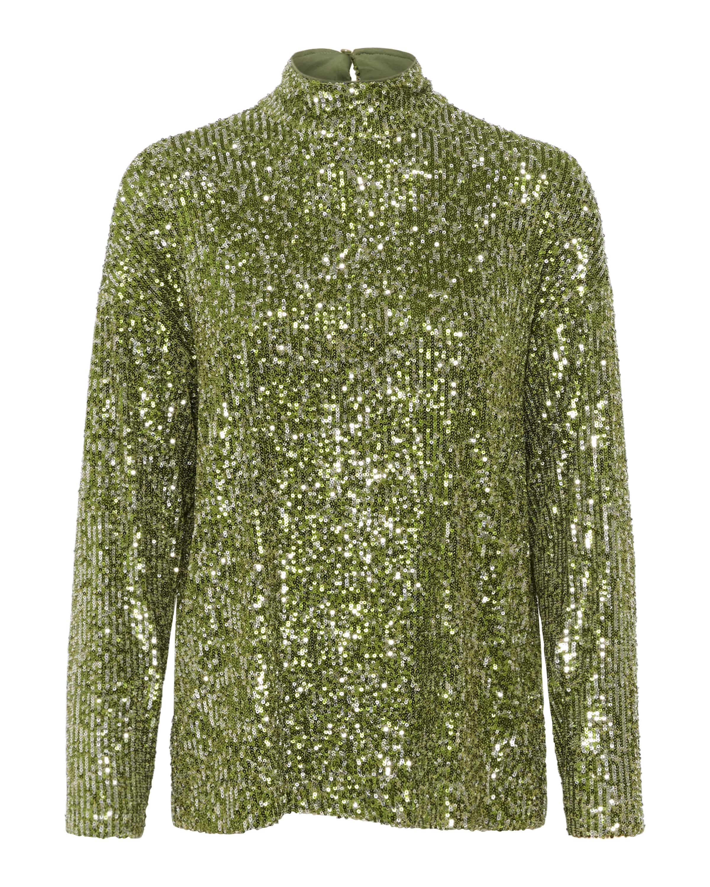 SAINT TROPEZ Shirt 'Reyana' in Green: front
