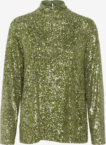 SAINT TROPEZ Shirt 'Reyana' in Groen: voorkant