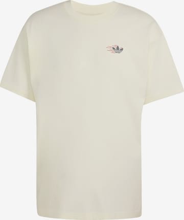 ADIDAS ORIGINALS - Camiseta 'Running Club' en blanco: frente