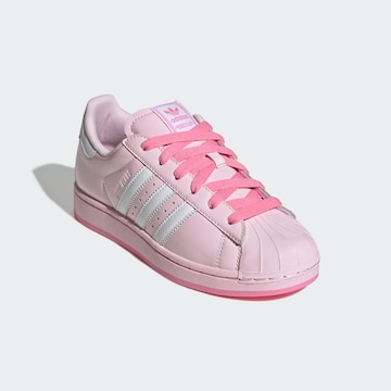 ADIDAS ORIGINALSNiske tenisice 'Care Bears X Adidas Superstar II' - roza boja