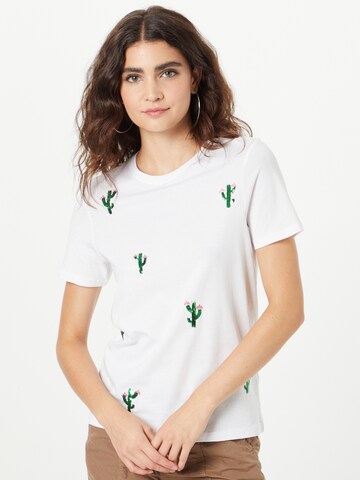 T-shirt 'KITA' ONLY en blanc : devant