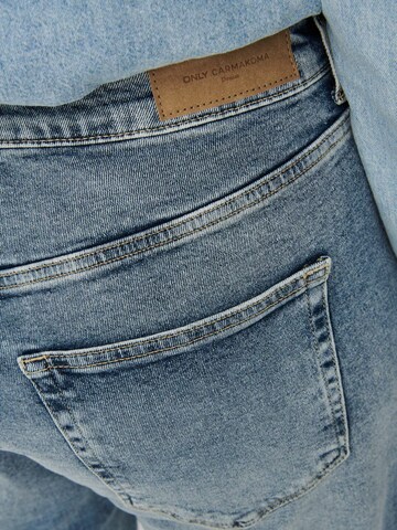 ONLY Carmakoma Wide Leg Jeans 'CARHOPE' in Blau