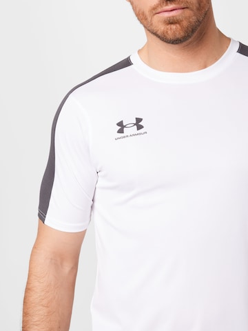 UNDER ARMOUR Sportshirt 'Challenger' in Weiß
