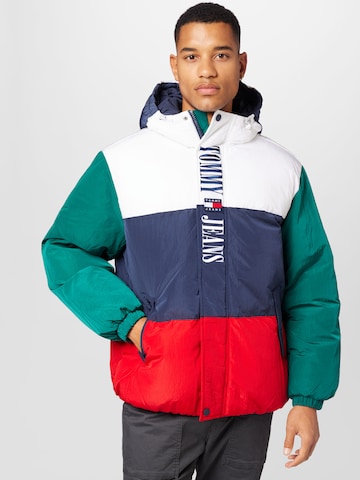 Tommy Jeans - Casaco de inverno em mistura de cores: frente