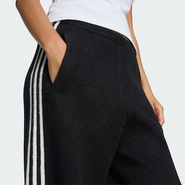 Largi Pantaloni 'Adidas Originals By Jennie' de la ADIDAS ORIGINALS pe negru