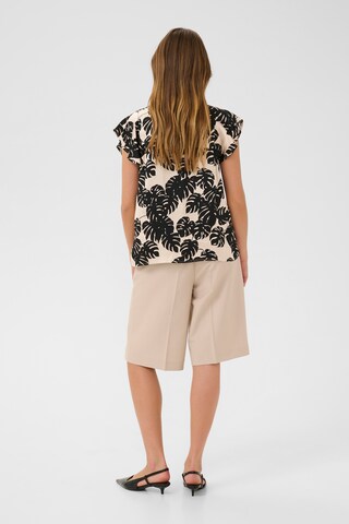 CULTURE Bluse 'Miso Berna' i beige