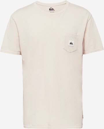 QUIKSILVER T-Shirt 'SUB MISSION' in Beige: predná strana