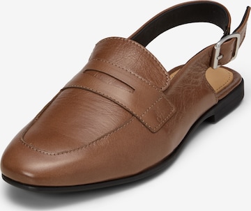 Marc O'Polo Strap ballerina 'Safina' in Brown: front