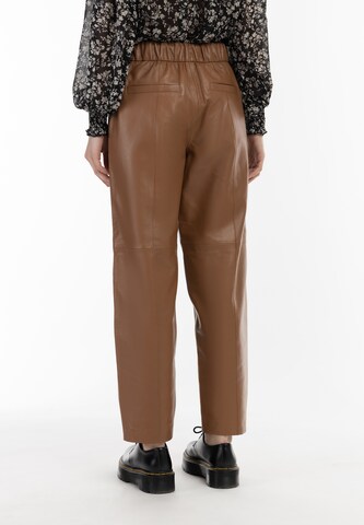 DreiMaster Vintage Loosefit Broek in Bruin