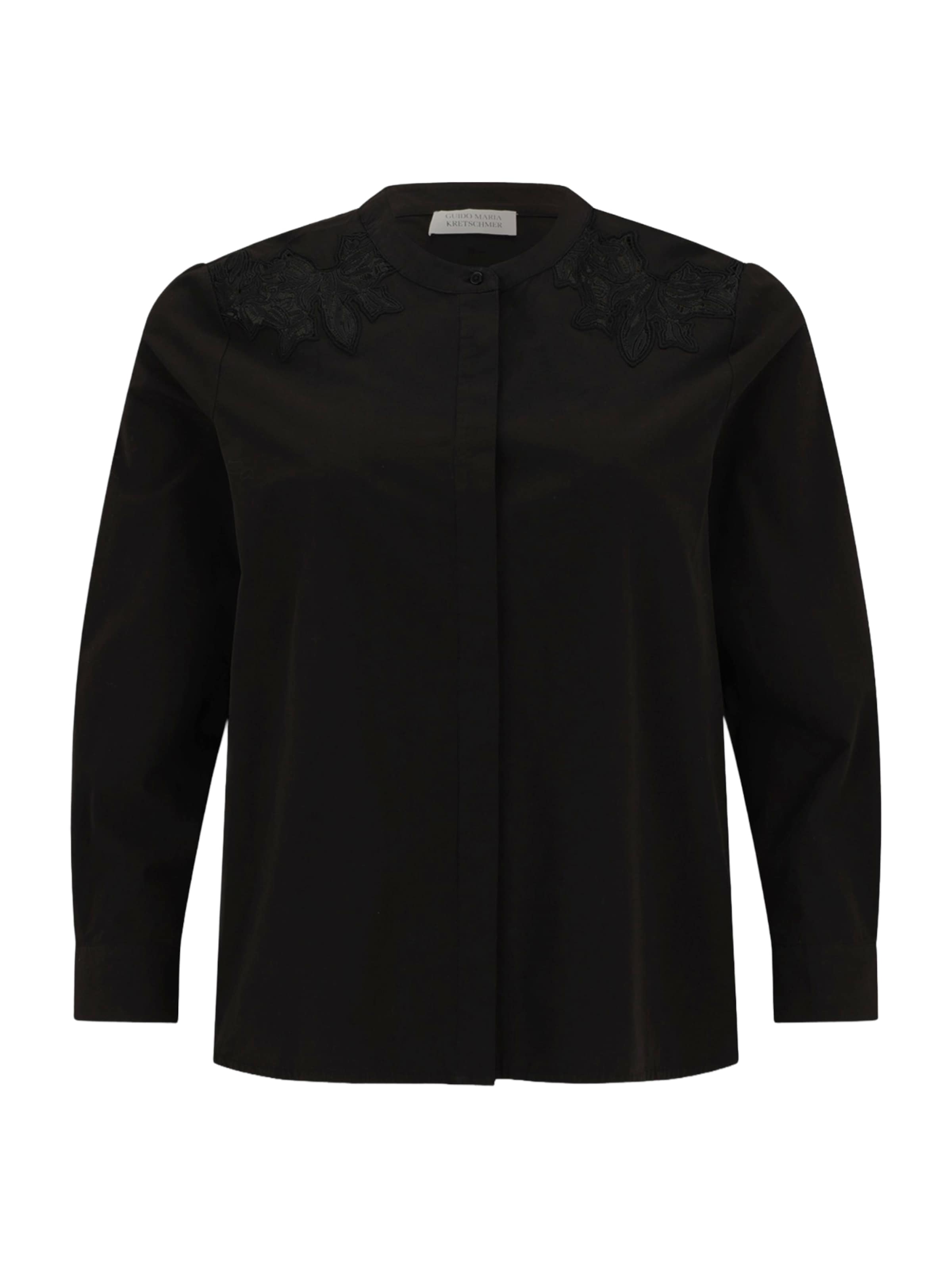Guido Maria Kretschmer Curvy Pusero 'Clarice' värissä musta: etupuoli