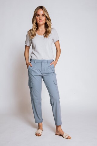 Zhrill Regular Cargo Pants in Blue