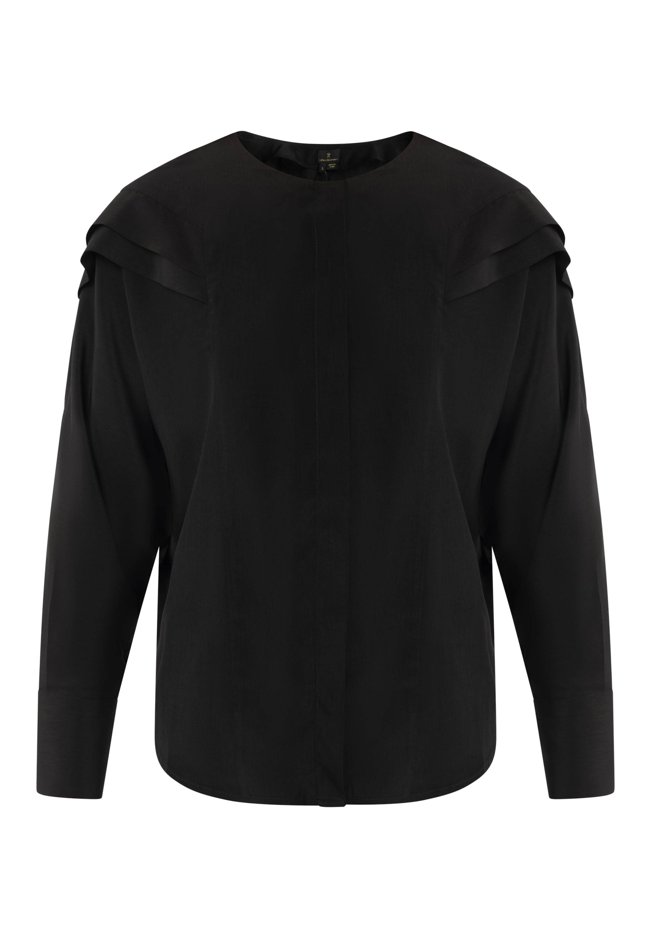 DreiMaster Klassik Blouse in Zwart: voorkant
