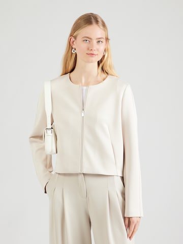 COMMA Přechodná bunda – béžová: přední strana