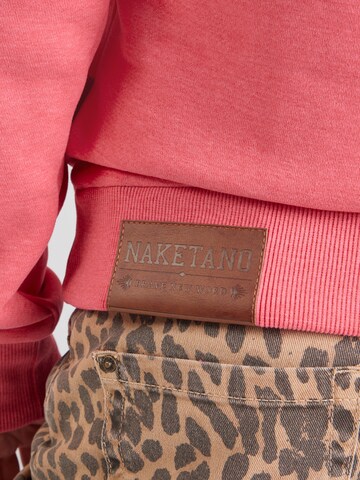 Sweat-shirt naketano en rouge