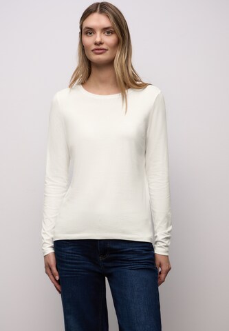 STREET ONE Shirt in White: front