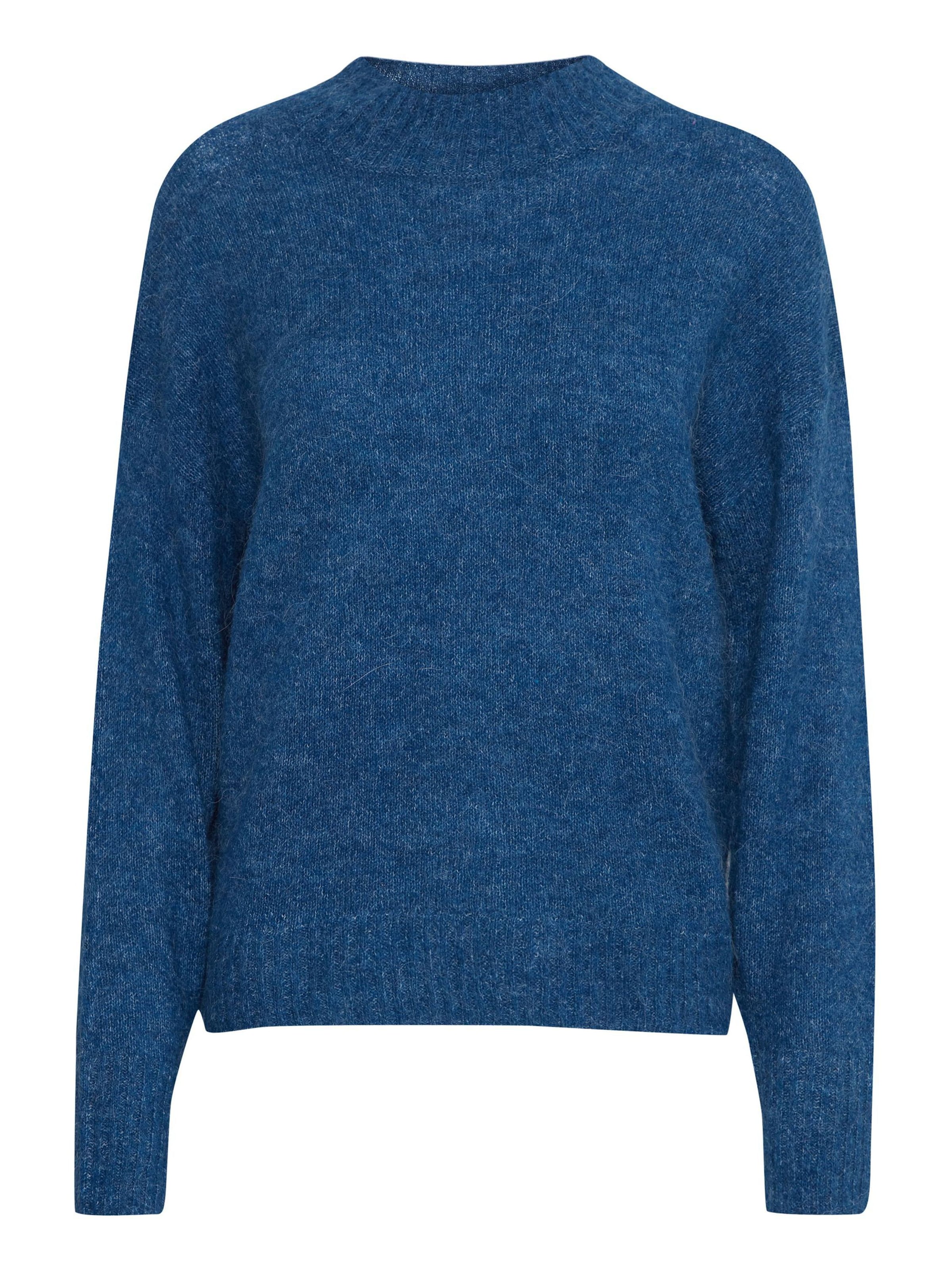 ICHI Pullover 'IHKamara' in Blau: Vorderseite