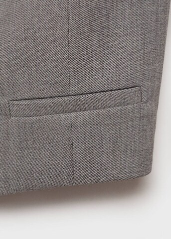 MANGO Suit vest 'Bowery2' in Grey