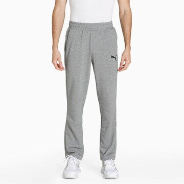 PUMA Regular Workout Pants in Grey: front