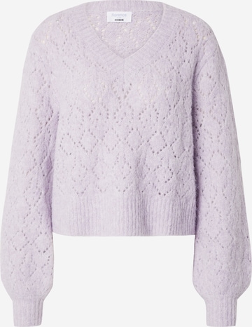 florence by mills exclusive for ABOUT YOU Свитер 'Walk in the Rain' в Лиловый: спереди