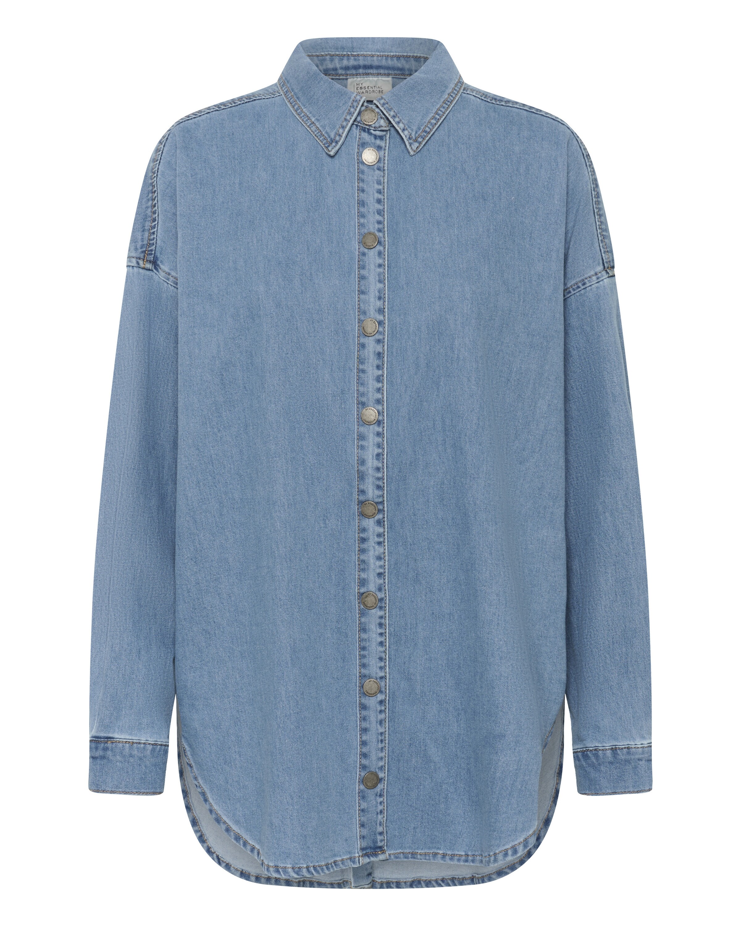 My Essential Wardrobe Blouse 'MWSunna' in Blauw: voorkant