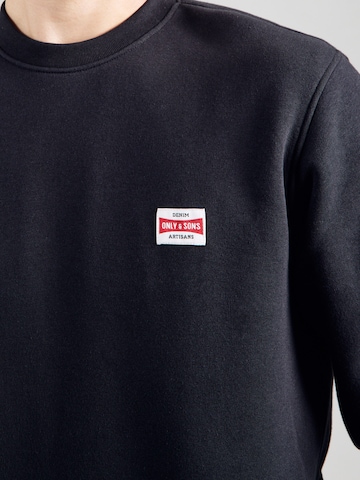 Only & Sons Свитшот 'ONSDAWSON' в Черный