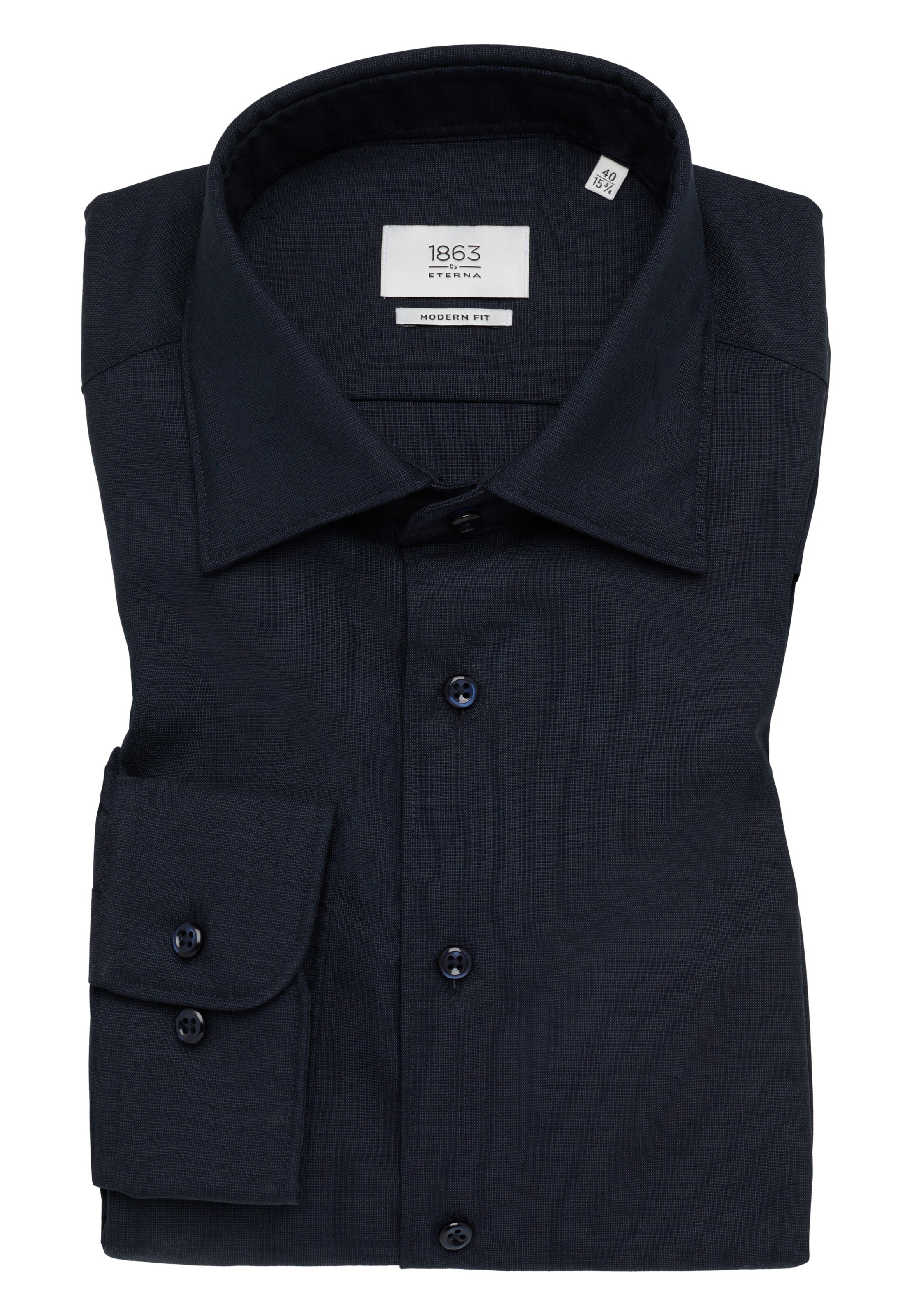 ETERNA Regular fit Business shirt in Blue