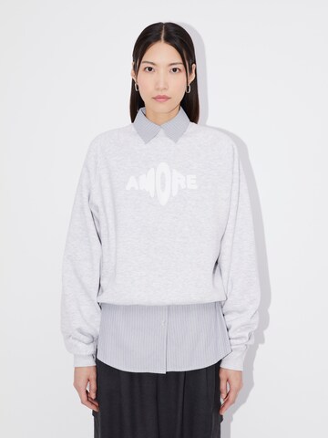 LeGer by Lena Gercke Sweatshirt 'Sina' in Grey: front