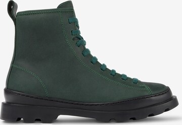 CAMPER Lace-Up Ankle Boots 'Brutus' in Green