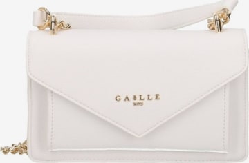 Borsa a tracolla 'GAACW03066' di Gaelle Paris in bianco: frontale