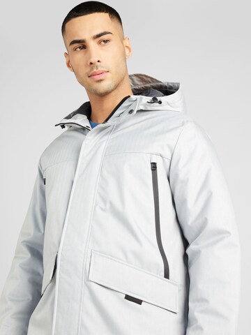 Parka d’hiver 'Black' JACK & JONES en gris