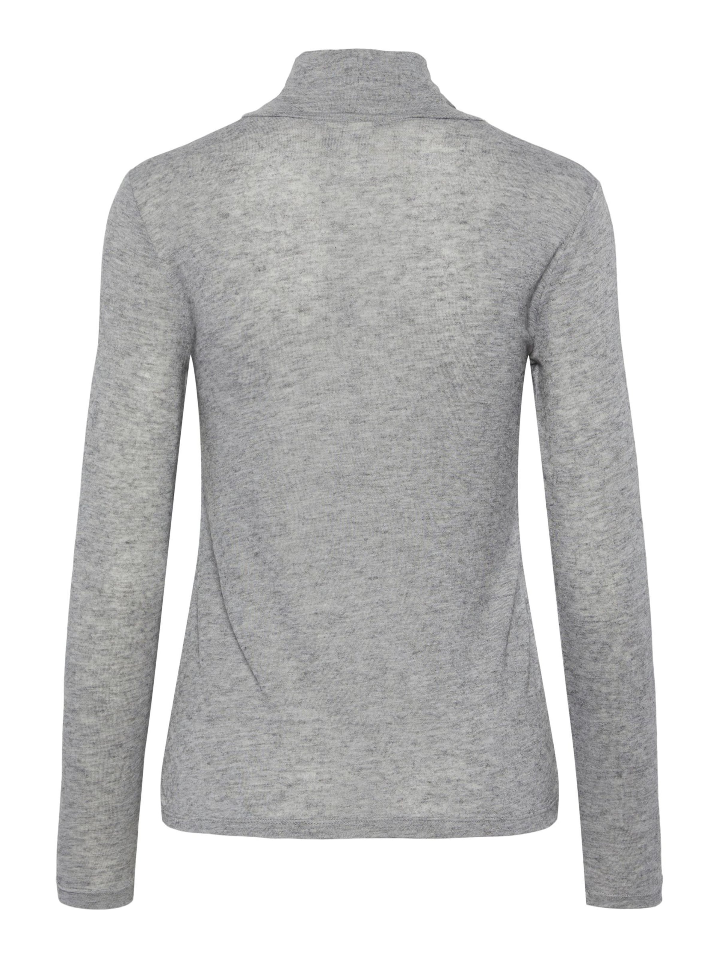 YAS Πλεκτό γιλέκο 'YASWoola' σε γκρι