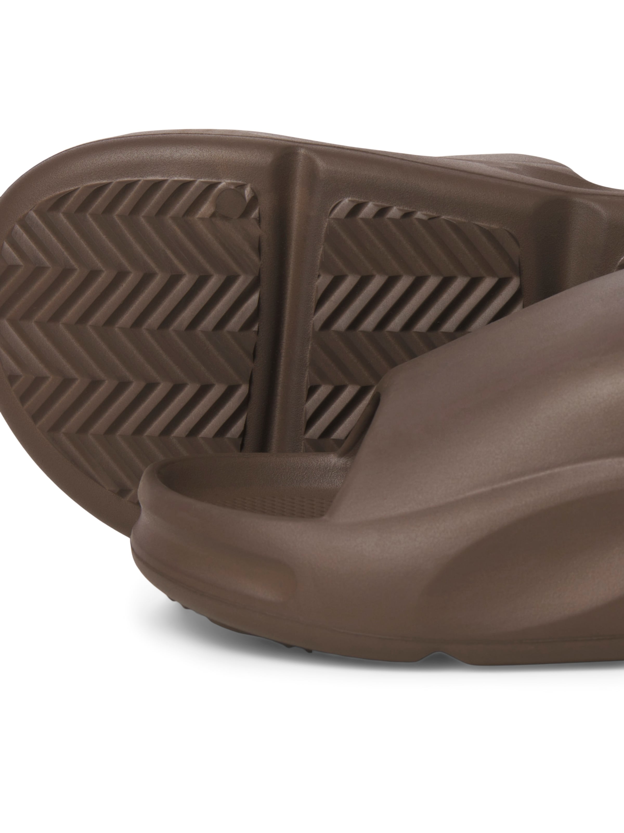 JACK & JONES Pantolette 'JFWSTATUS' i brun