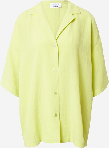 florence by mills exclusive for ABOUT YOU Blouse 'Break Time' in Geel: voorkant