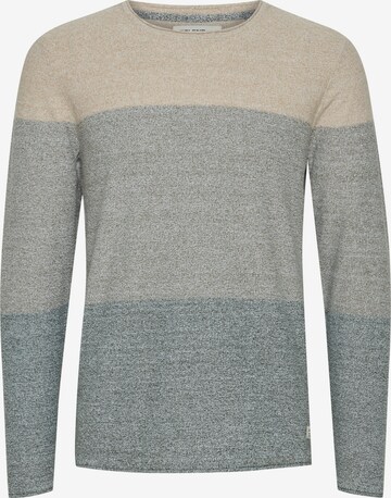 BLEND Sweater 'Hans' in Grey: front