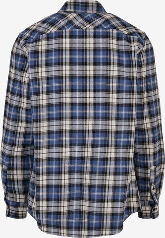 Urban Classics Regular fit Button Up Shirt 'Roots' in Blue