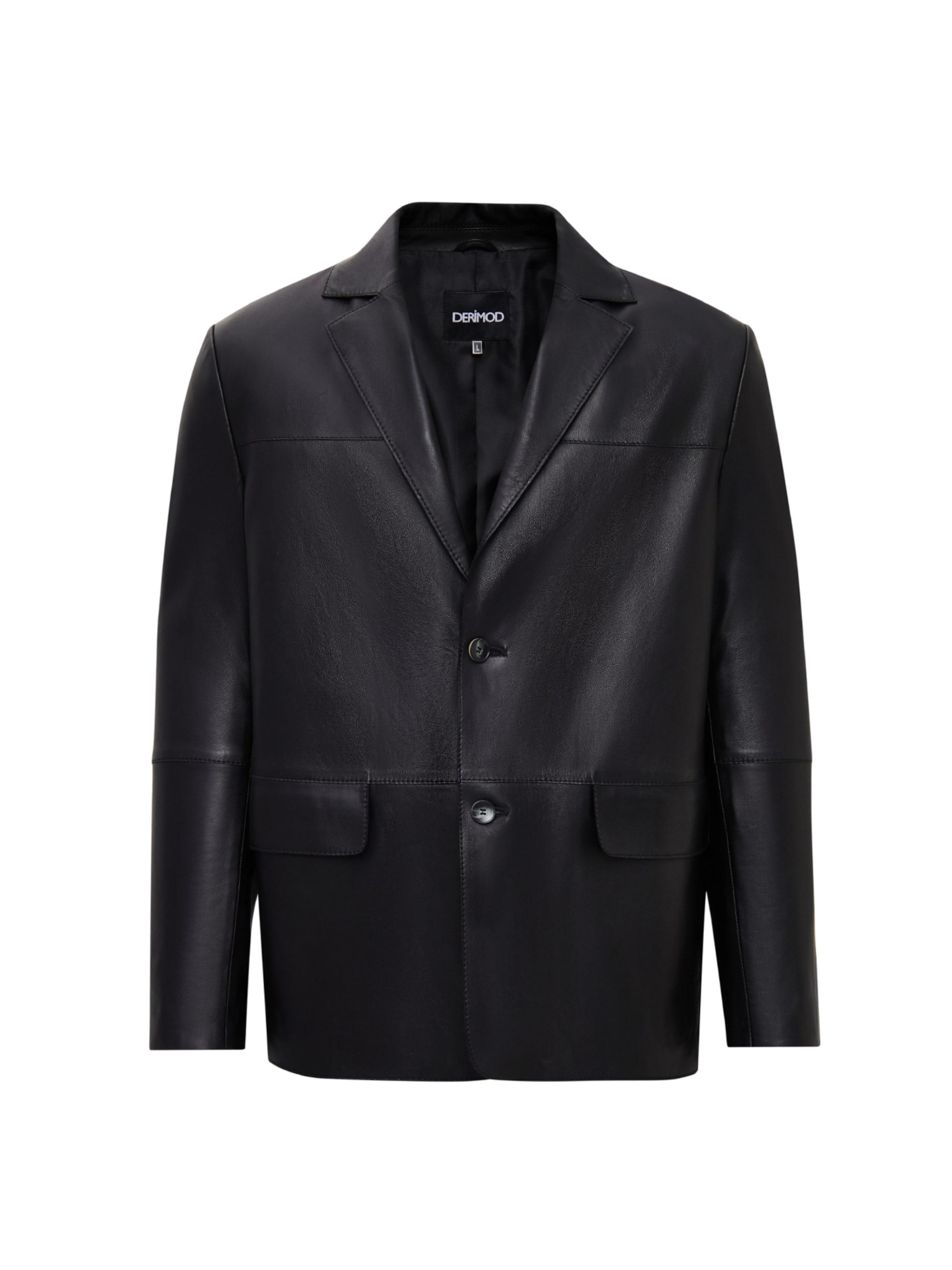 Derimod Regular fit Colbert 'Rodrygo' in Zwart: voorkant