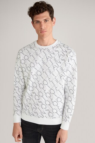 JOOP! Jeans Sweatshirt in White: front