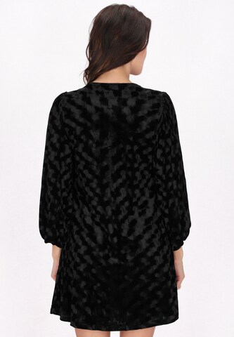 faina Jurk 'Fashion Look' in Zwart