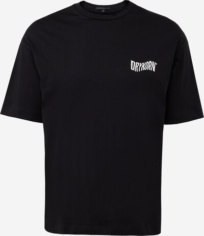 DRYKORN T-Shirt 'ANAYO' in schwarz / weiß, Produktansicht